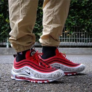 air max 97 jayson tatum on feet